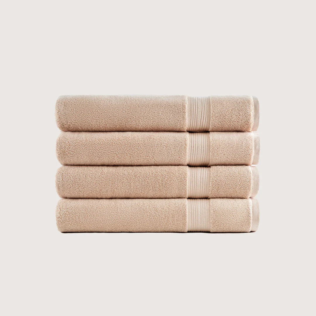 Plush 100% Cotton Bath Towels