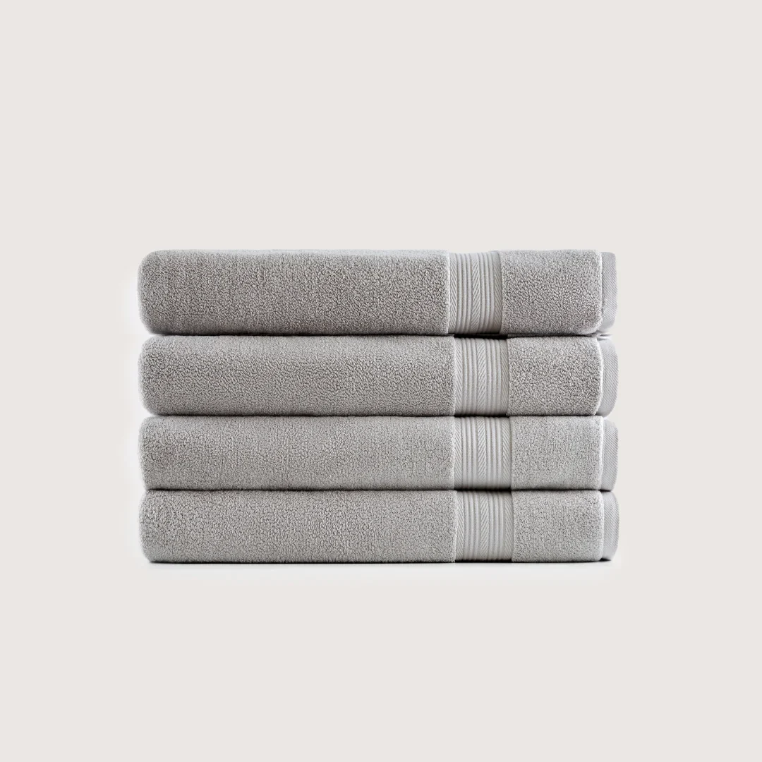 Plush 100% Cotton Bath Towels